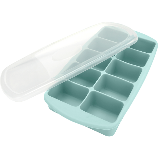 Forma para Gelo Water Blue, Com Tampa, Silicone - 69918