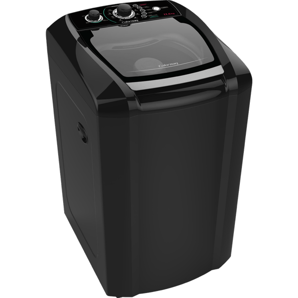 Lavadora de Roupas Colormaq, 11,5 kg, 8 Programas, Preta - LCA12 220V