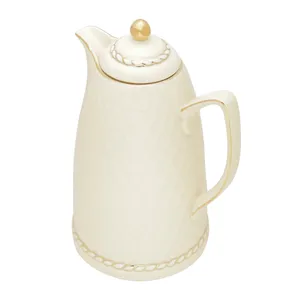 Garrafa Térmica Wolff, Porcelana Renda, 900ml, Creme - 35491