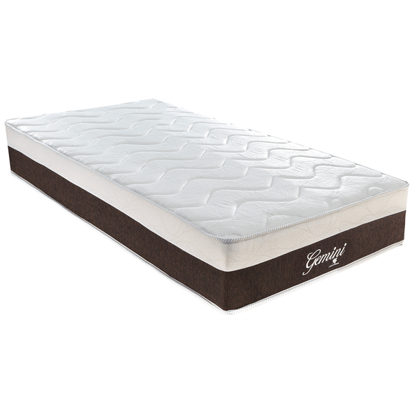 Colchão de Solteiro, Espuma D28, Euro Pillow e Mola, 88 x 188 - Montreal Gemini