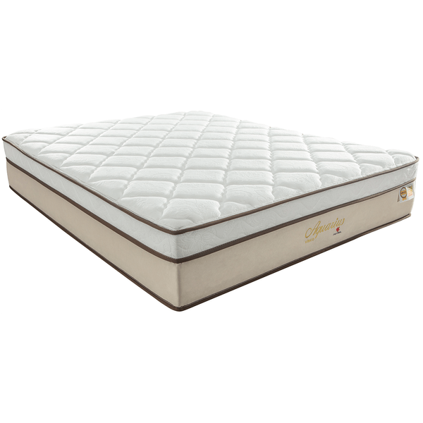 Colchão King Size, Espuma D30, Espuma Hiper Soft, Tecido Suede, 193x203 - Montreal Aquárius