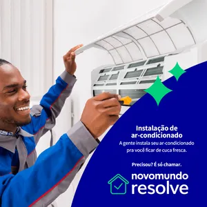 Instalação de Ar Condicionado – 9 a 12 mil btus
