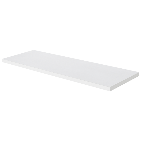 Prateleira Decorativa da Multivisão, MDP, Com Suporte Invisível, Preto, 20x60 cm - PBS-2060-UV Branco