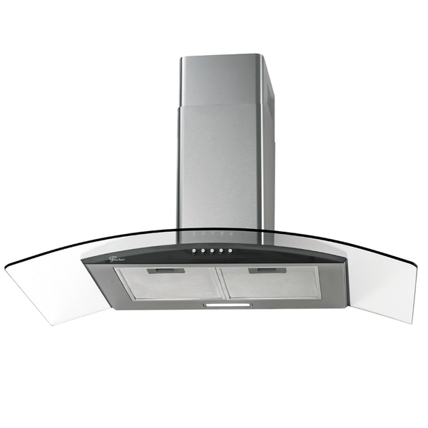 Coifa de Parede Fischer 90 cm, 3 Velocidades, Aço Inox - Talent Fit 110V