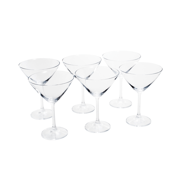 Jogo de Taças para Martini Bohemia, Vidro, 6 Peças - 5329