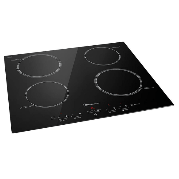 Cooktop por Indução Springer Carrier Midea, 4 Bocas, Mesa Vitrocerâmico, Preto - CYAD42 220V