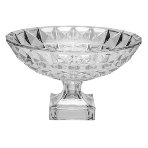 Centro de Mesa Wolff, Cristal, com Pé - 35658