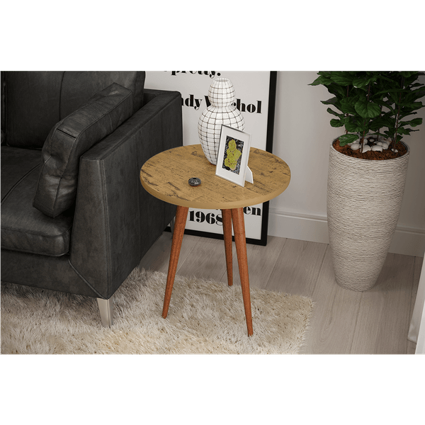 Mesa de Apoio em MDF, Pés Palito - Legs Nature