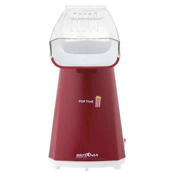 Pipoqueira Elétrica Britânia Pop Time B-02 1200W | Vermelho (127 V)
