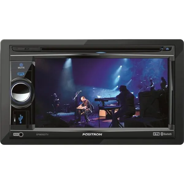 DVD Automotivo Positron, Bluetooth, Receptor de TV Digital, Tela de 6.2'' - SP8650