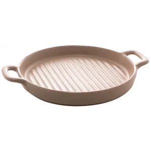 Travessa Nórdica Bon Gourmet, Porcelana, Cinza - 28602