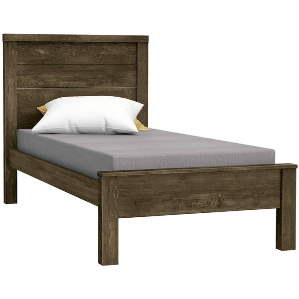 Cama de Solteiro Fabrimóveis Brilhante Imbuia