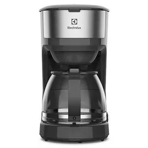 Cafeteira Efficient Electrolux, 750W, Corta Pingos, Aço Inoxidável, Granite Gray - ECM20 220V