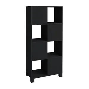 Estante Wally 4 PT Preta
