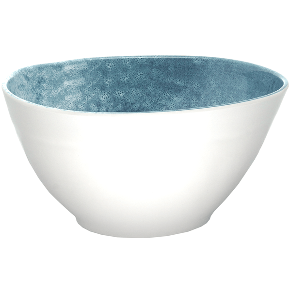 Saladeira Aqua Bon Gourmet, Melamina, Azul, 25cm - 27790