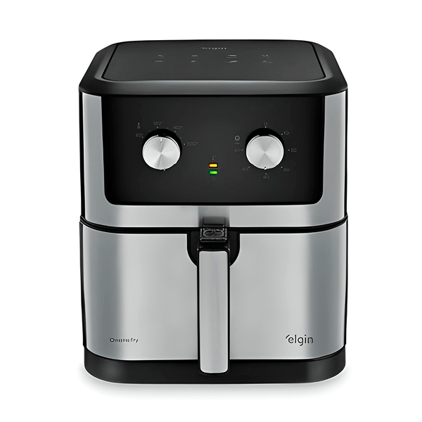 Fritadeira Elétrica Chrome Fry 8L Preto/Prata 1900W 220V
