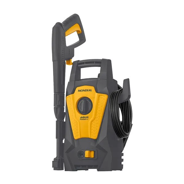 Lavadora de Alta Pressão Aqua Power I Mondial Cinza/Amarela 1400W - LAP-01-GY 110V