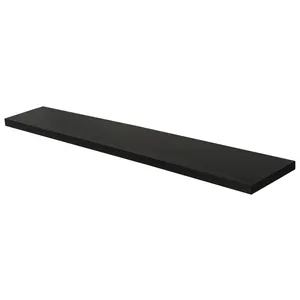 Prateleira em MDP, Com Suporte, 10X60 - PBS-1060 Preto