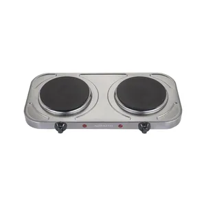 Fogão Elétrico de Mesa Agratto, 2 Pratos de Aquecimento, Luz Piloto, 2000W - FMY 110V