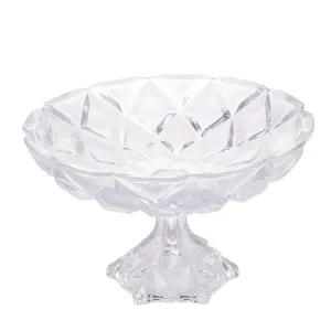 Centro de Mesa Lyor Deli Diamond, Cristal, 32,5x19,5 cm, Transparente - 4431