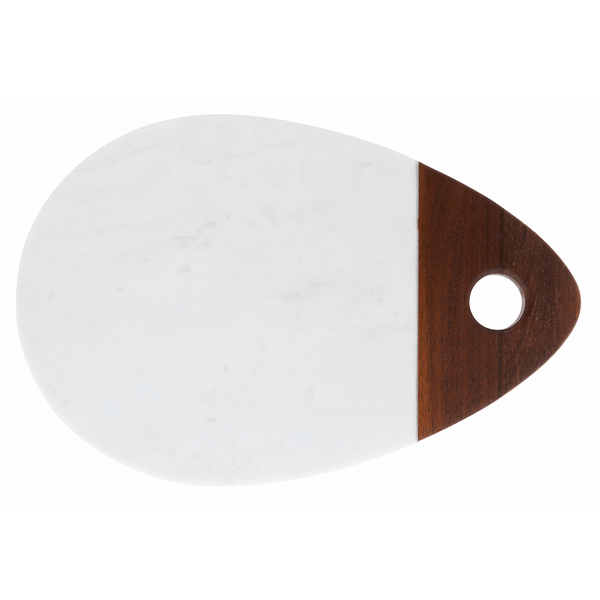 Tábua Multiuso, Mármore e Madeira, 20,1 x 30,5 - Oxford 69-573