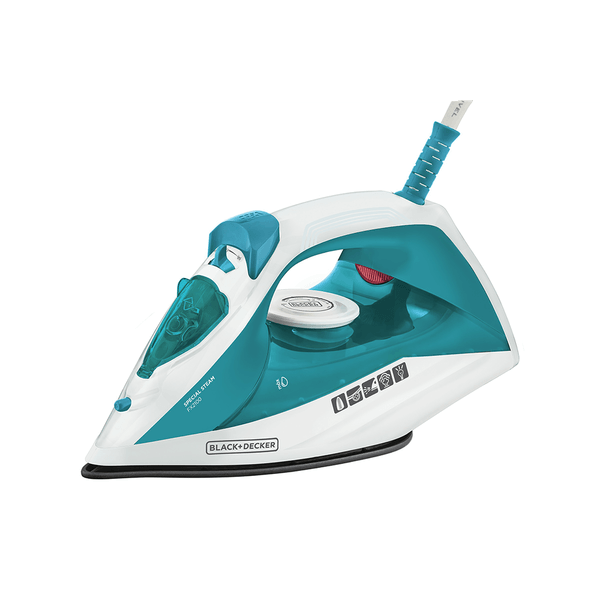 Ferro a Vapor Black & Decker, 1200W, Base Antiaderente, Spray Frontal - FX2100B2 220V