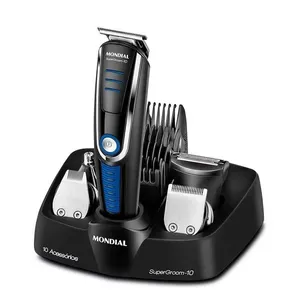 Aparador de Pelos Mondial Super Groom 10 em 1 BG-03