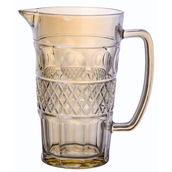 Jarra de Vidro Geometric Bon Gourmet, 1L, Âmbar - 28112