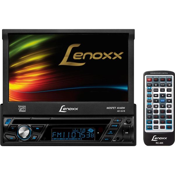 DVD Automotivo Lenoxx, Entradas USB e SD, Memória Antichoque - AD2618