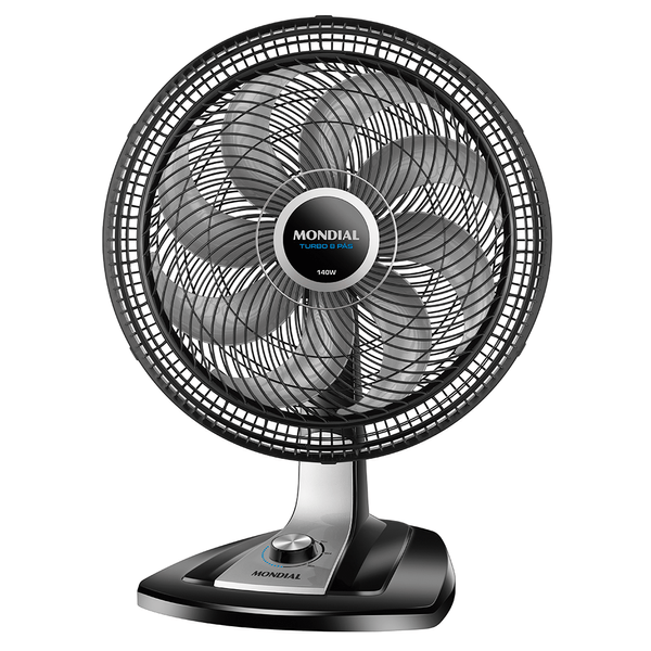 Ventilador Mondial Turbo, 140W, 8 Pás, 3 Velocidades, 40 cm - VTX-40 220V