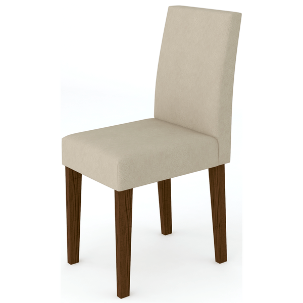 Conjunto com 2 Cadeiras em MDF, Espuma D18 - Giovana Castanho WD22