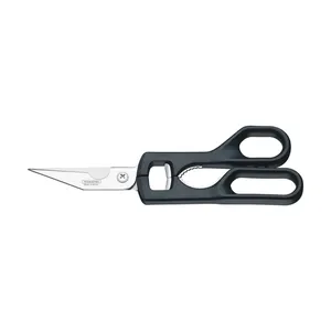 Tesoura de Cozinha Tramontina, Supercort, Lâmina em Aço Inox, Cabo Polipropileno Onix, Preta - 25920/169