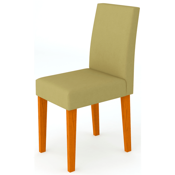 Conjunto com 2 Cadeiras em MDF, Espuma D18 - Giovana Ypê VL30