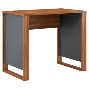 Mesa Para Computador Office, MDP - Office Morada Amêndoa / Grafito