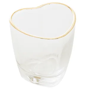 Copo Coração para Shot Lyor, 50ml, Vidro, Transparente - 1955