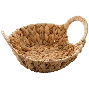 Cesta da Lyor, Fibra Natural/Metal, Natural, 27x8cm - 1638