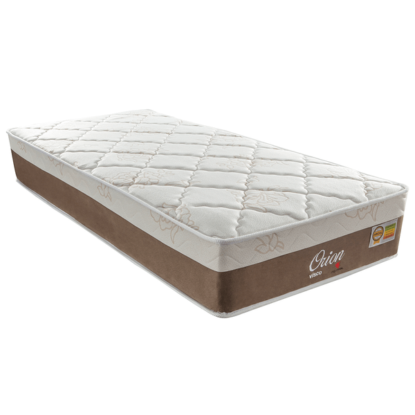 Colchão de Solteiro, Espuma D28, Euro Pillow e Mola, 88 x 188 - Montreal Orion