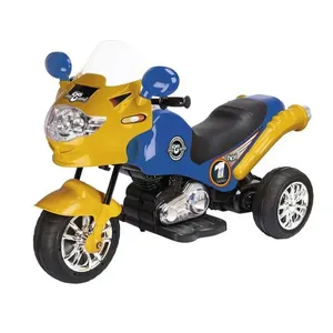 Moto Elétrica Infantil Speed Choper Homeplay Azul com Buzina e Som Motor - 248