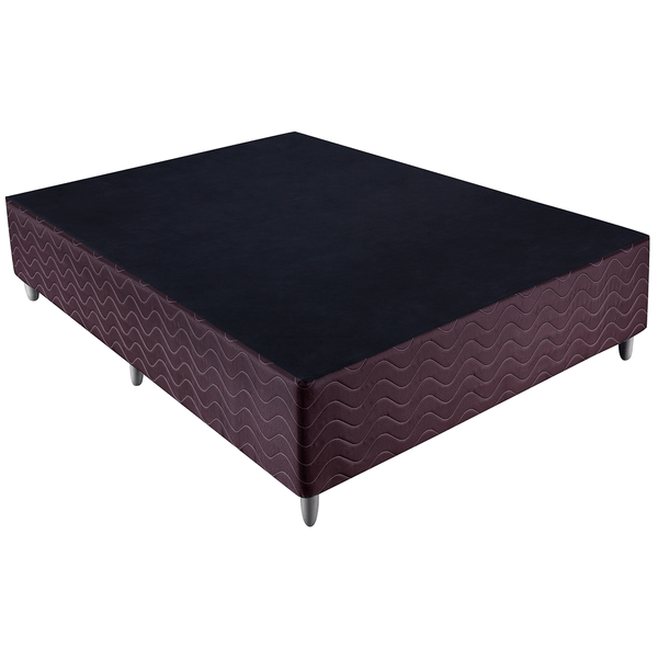 Box Casal, Madeira, Tecido Sintel, 138x188cm - Montreal Premium