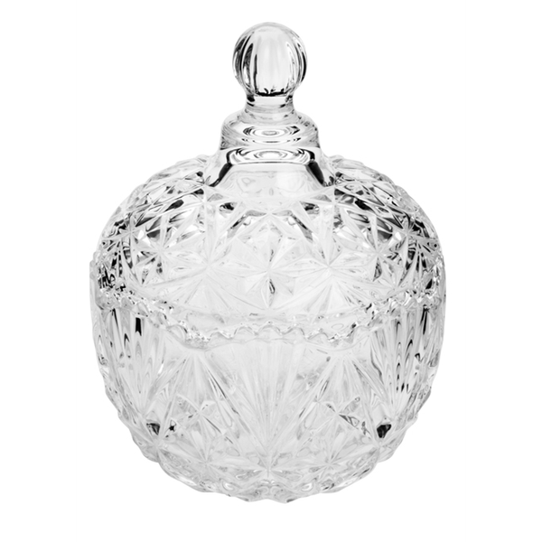 Bomboniere Decorativo Prestige, Com tampa, Vidro - 35265