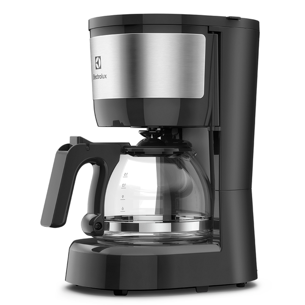 Cafeteira Elétrica Electrolux Efficient, 15 Cafezinhos, 600W, 0.6 Litros, Inox/Preto - ECM10 220V