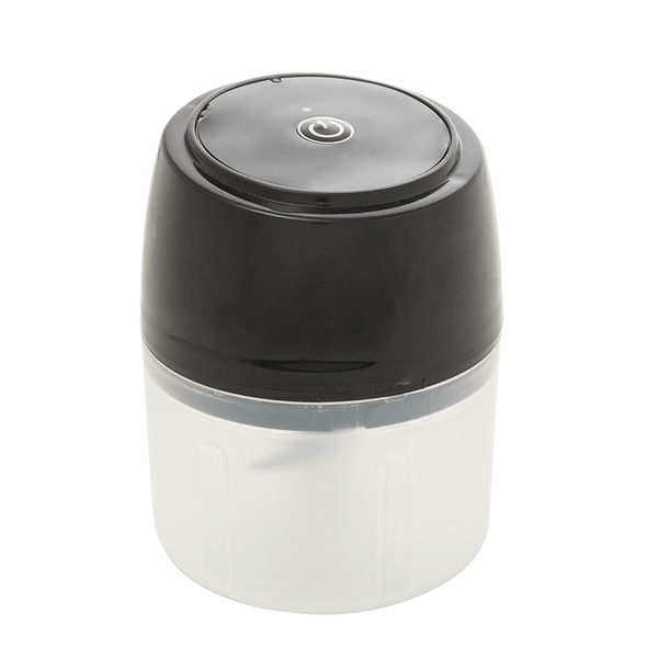 Mini Processador de Alimentos Elétrico Lyor com Entrada USB Plástico Preto