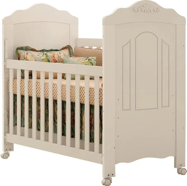 Berço / Mini Cama - Carolina Móveis Sophia Branco