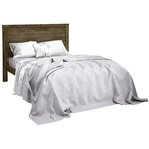 Cama de Casal Fabrimóveis Brilhante Imbuia