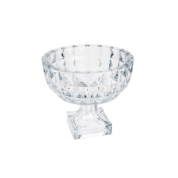 Centro de Mesa Wolff, Com Pé, Cristal, 24X21,5cm - 26647