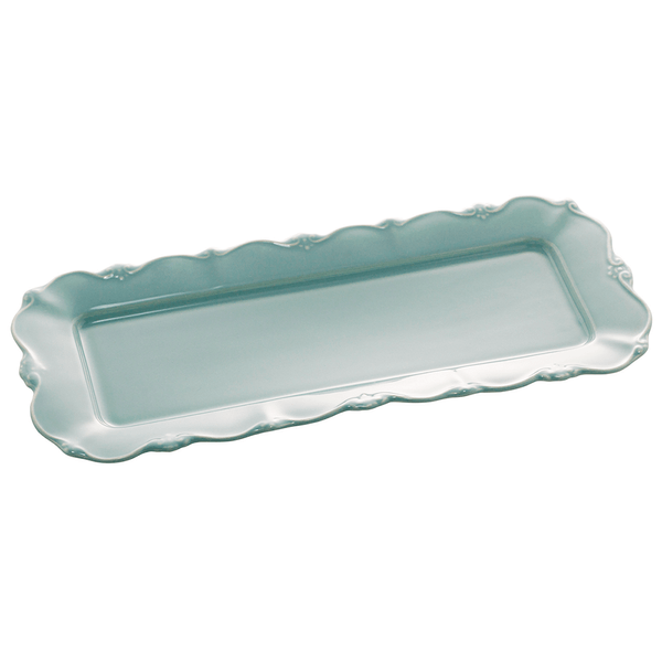 Travessa Wolff, Menta, Porcelana, 32x14cm - 17738