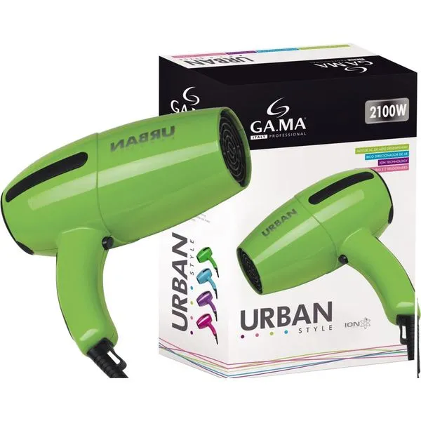 Secador de Cabelo Urban Style Glow Verdel, 2 Velocidades, 4 Temperaturas - ASS1808 220V