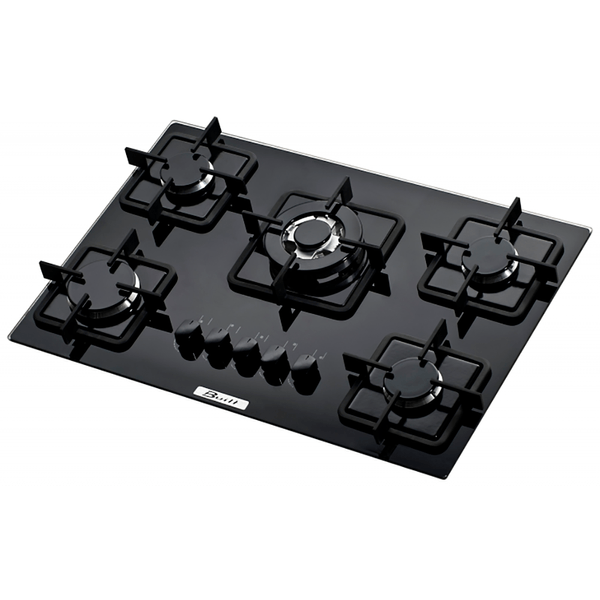 Cooktop Built 5 Bocas, Vidro Temperado, Preto - BLT5QTC Bivolt