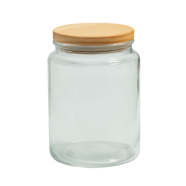 Porta Mantimentos Lyor, 800ml, Com Tampa, Vidro - 7754