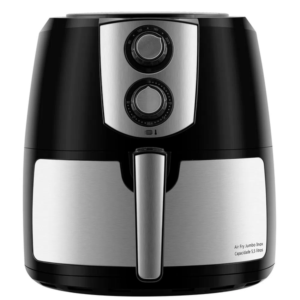 Fritadeira Air Fry Jumbo, 1800W, 7,2 Litros, Preto - PFR06PI 110V